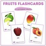 fruits flashcards image by MyPurpleClassroom