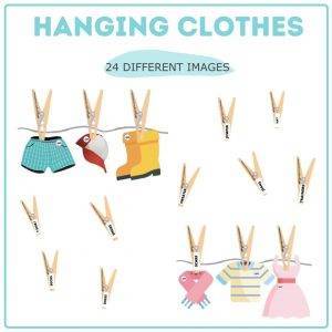 hanging clothes game image by MyPurpleClassroom