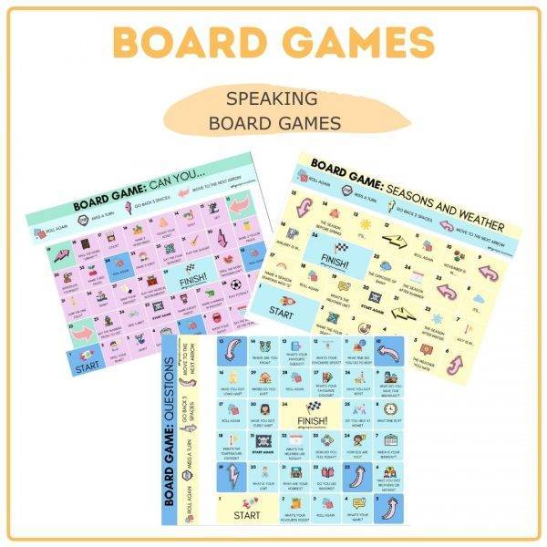 Board games - set of 3 picture by MyPurpleClassroom