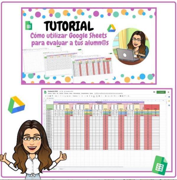 Tutorial Google Sheets: How to evaluate your students in an easy and ...